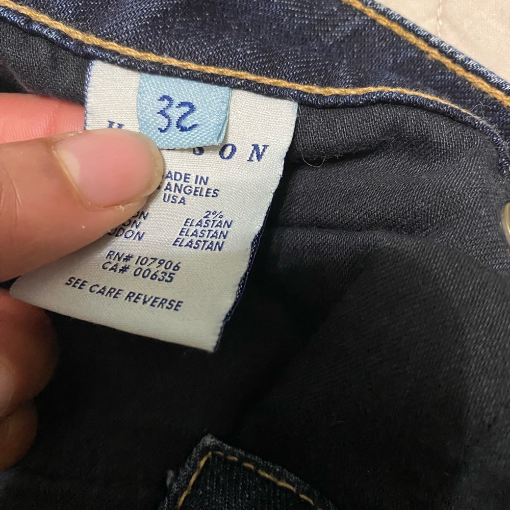 Hudson cropped jeans